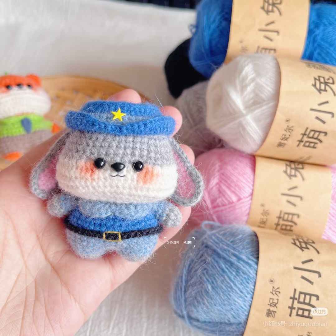 Chart móc Thỏ cảnh sát Judy & Cáo Nick Amigurumi | Zootopia Handmade Crochet Pattern